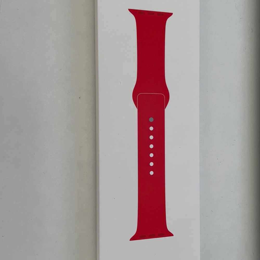 Brand New Apple Watch Red Sport Band